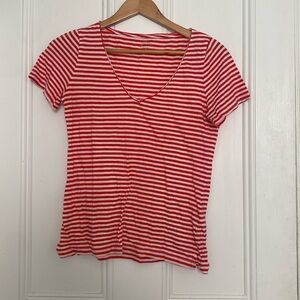 J.Crew Raw Edge V-neck T-shirt